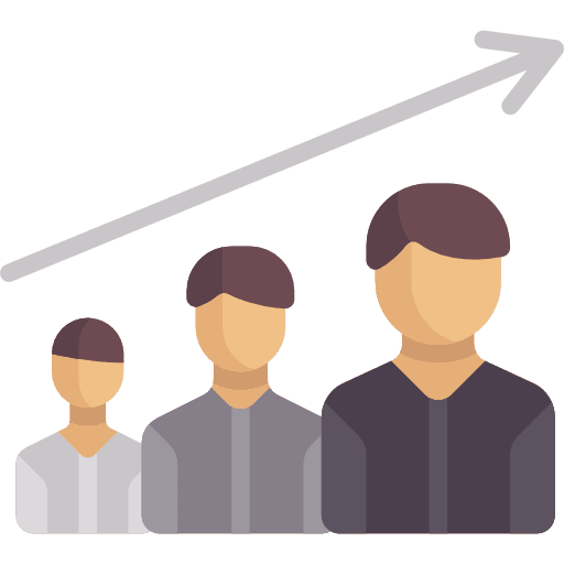 Career success promotion career icon Career success promotion career icon