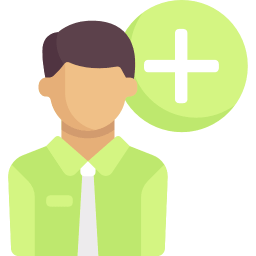 Add user people user social media icon Add user people user social media icon