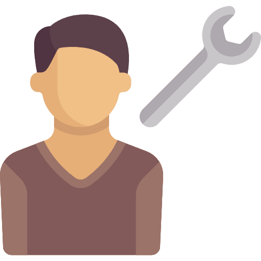 Man people man handyman icon Man people man handyman icon