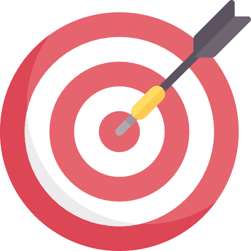 Target archery darts purpose icon Target archery darts purpose icon