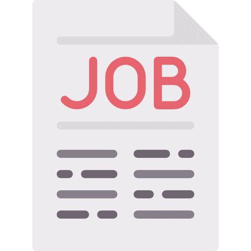 Job job search seo and web icon Job job search seo and web icon