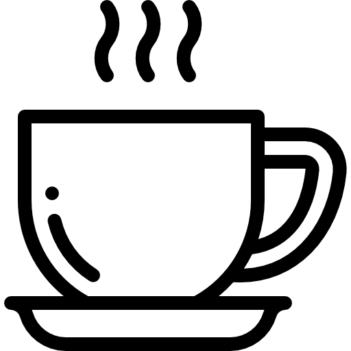 Coffee cup food cafe drink icon