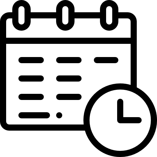 Planning time planning planning business and finance icon