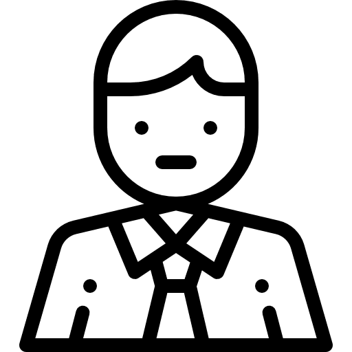 Manager business and finance administrator people icon Manager business and finance administrator people icon