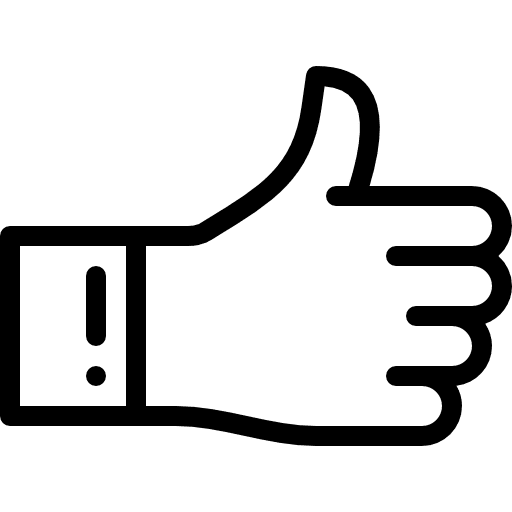 Like hands hands and gestures finger icon Like hands hands and gestures finger icon