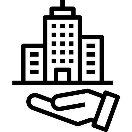 Loan residential architecture and city loan icon Loan residential architecture and city loan icon