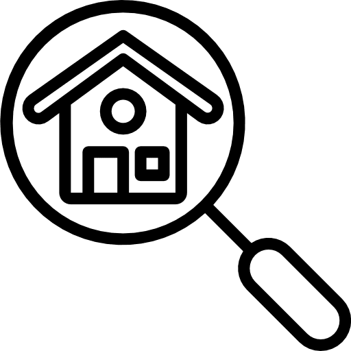 Search construction property residential icon Search construction property residential icon