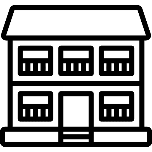 Apartment architecture and city building condominium icon Apartment architecture and city building condominium icon