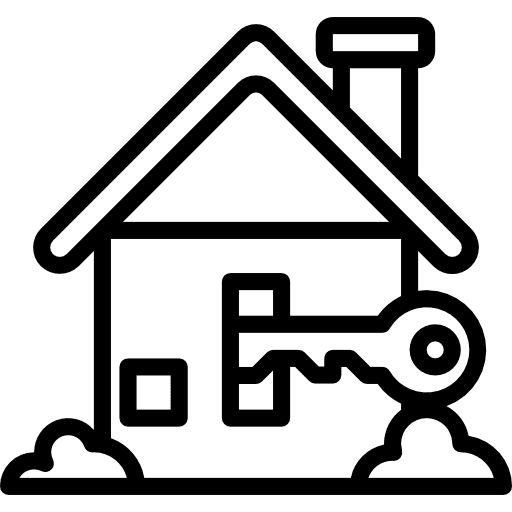 Key key architecture property icon Key key architecture property icon