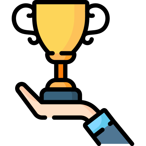 Cup sports and competition business and finance award icon Cup sports and competition business and finance award icon