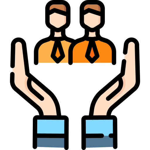 Team manager user human resources icon Team manager user human resources icon