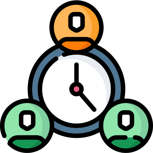 Deadline time and date people time icon Deadline time and date people time icon