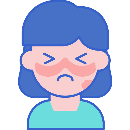 Lupus disease illness medical icon