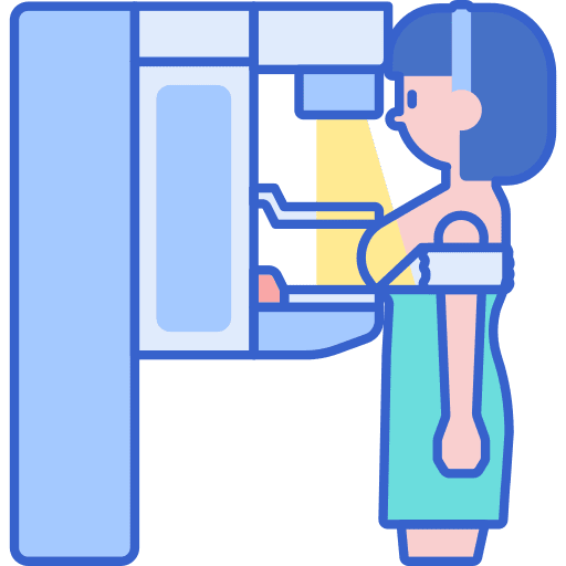 Mammography healthcare medicine mammography icon