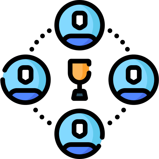 Prize award business and finance prize icon Prize award business and finance prize icon