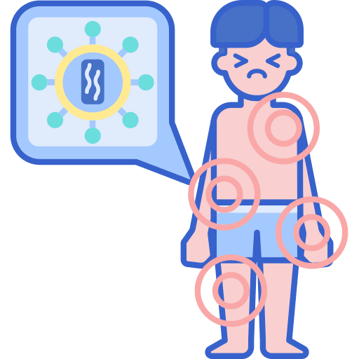 Aids user healthcare medical icon