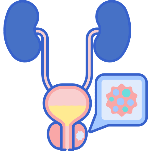 Prostate cancer cancer healthcare and medical medical icon