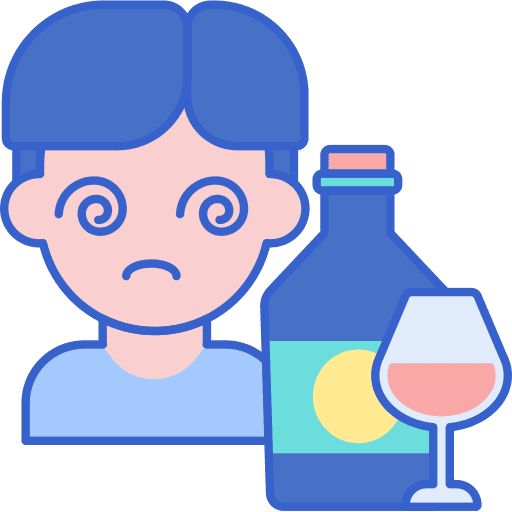 Alcohol bottle people drunk icon