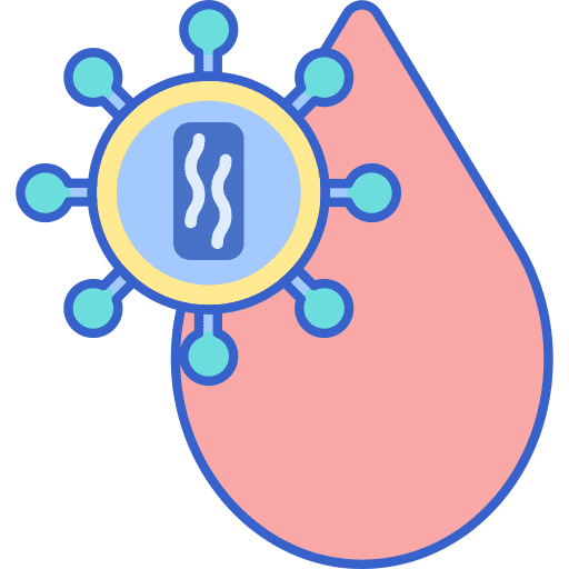 Hiv health aids medical icon