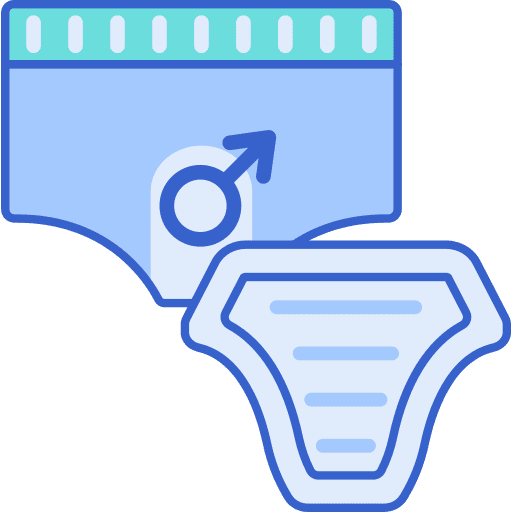 Incontinence adult diapers healthcare and medical medical icon