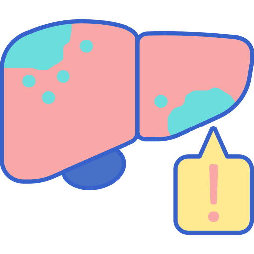 Liver disease liver disease medical disease icon