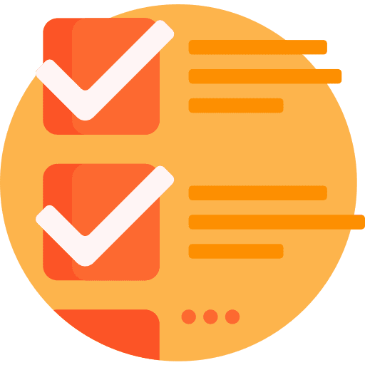 Checkboxes interface work order ui icon