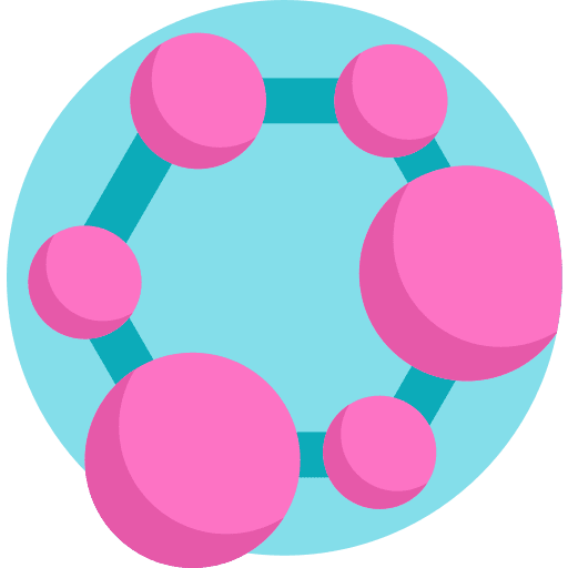 Molecule nature science molecules icon Molecule nature science molecules icon