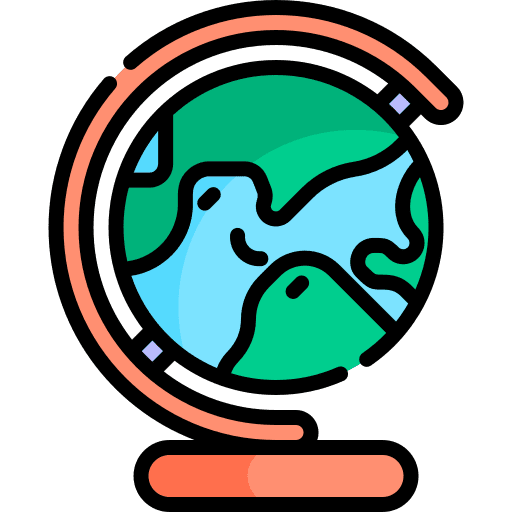 Geography geography worldwide education icon