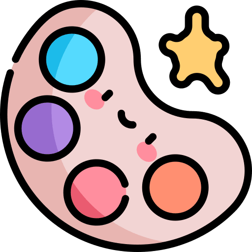 Art art painting palette artistic icon