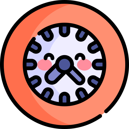 Clock time time and date hour icon