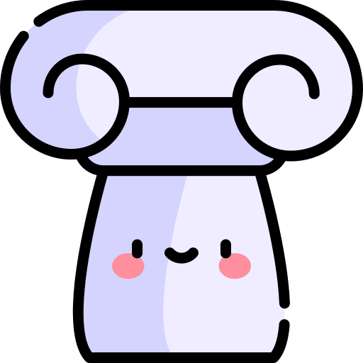 Column decoration ornamental adornment icon