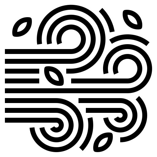 Air shapes and symbols zodiac element icon