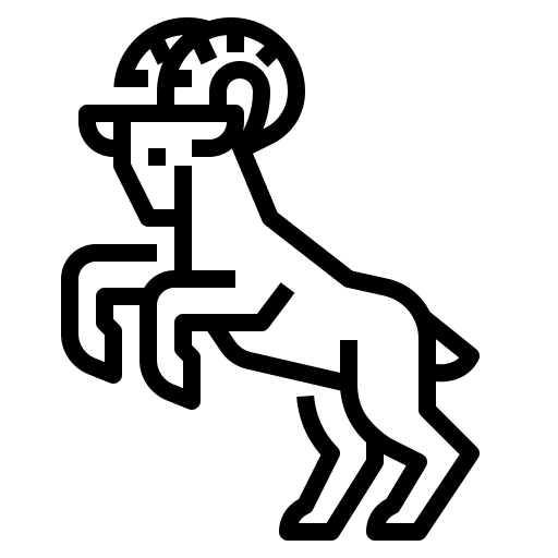 Aries zodiac astrology aries icon