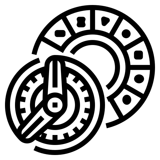 Calendar mystery zodiac fortune icon