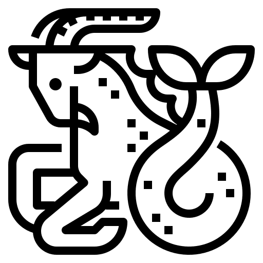 Capricorn capricorn horoscope cultures icon