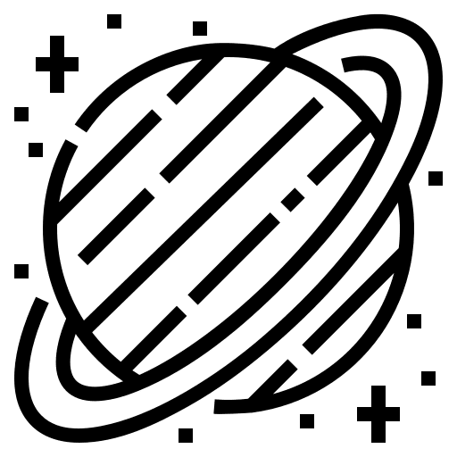 Saturn planet saturn science icon Saturn planet saturn science icon