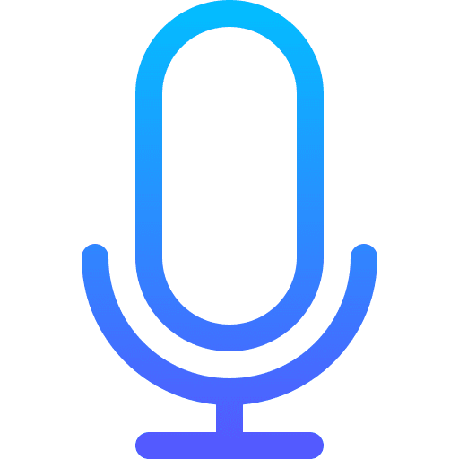 Microphone vintage message microphone icon