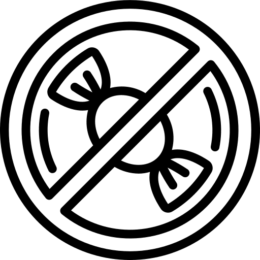 Candy sweets food and restaurant sugar icon