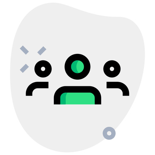 Group online teamwork group icon