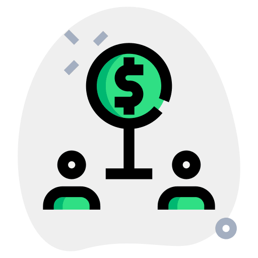Salary discount money dollar icon