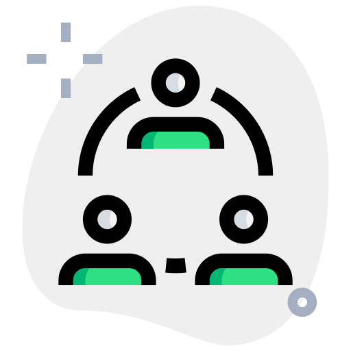 Team sport team business and finance person icon