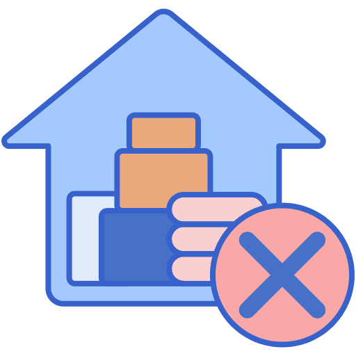 Hoarding shopping center online store shops icon