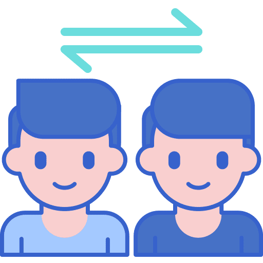 Contact avoid no sick people painful icon