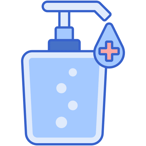 Hand sanitizer hand sterilization hand sanitizer icon