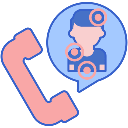 Help line healthcare and medical customer service hotline icon