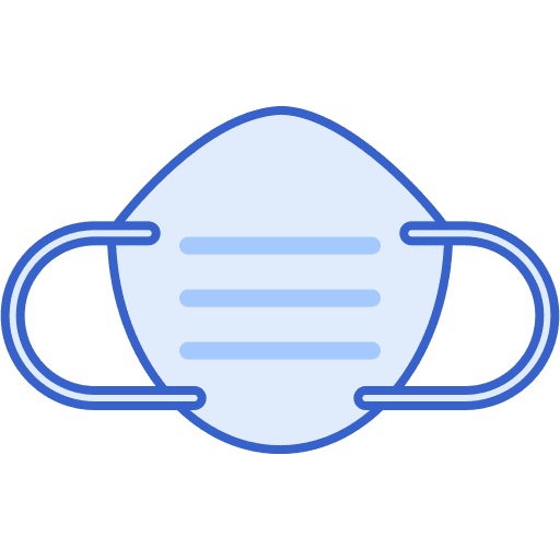 Protective mask safety protective protective mask icon