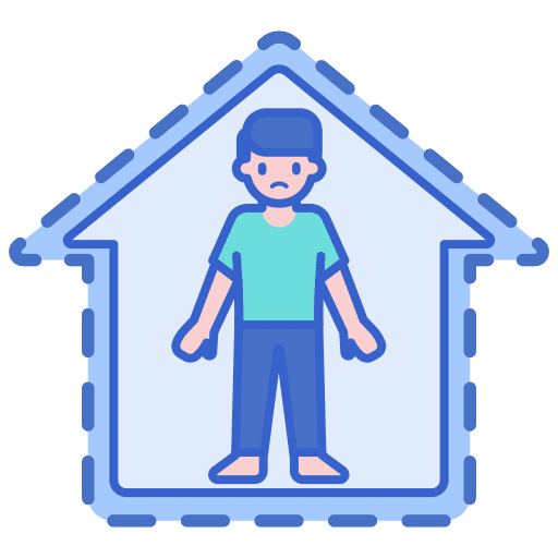 Quarantine ncov stay home 2019-ncov icon