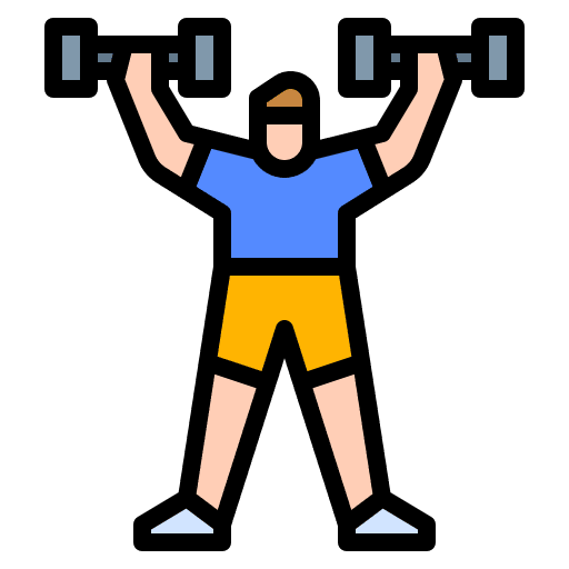 Dumbbell wellness sport dumbbell icon