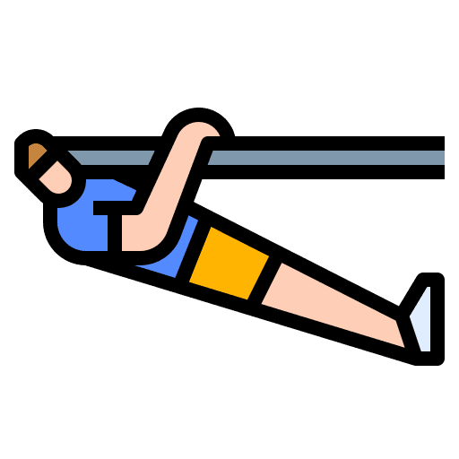 Pull up bar healthy workout wellness icon Pull up bar healthy workout wellness icon