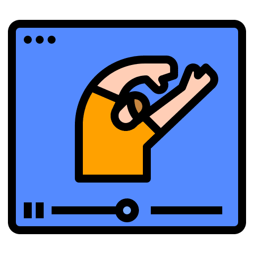 Video video fitness sport icon Video video fitness sport icon